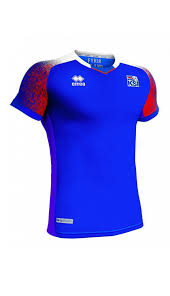 Camisas De Futebol Mais Bonitas De 2018 Camisa Da Islandia Para Copa Do Mundo 2018 Copa Do Mundo Copa Do Mundo 2018 Camisa