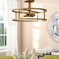 Ivy Bronx Mccook 4 Light Drum Chandelier Reviews Wayfair