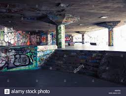 Graffiti Beneath Queen Elizabeth Hall On The Southbank London England Stock London England Photo Queen Elizabeth