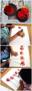 Peinture Avec Artichaut Pour Faire Des Fleurs Idees D Enseignement Fete Des Peres Idee De Jeux