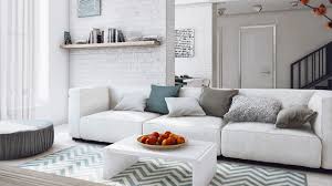 Stick to grey accents for a calm space. 15 Modern White And Gray Living Room Ideas Home Design Lover