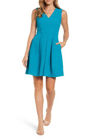 Love Circle Fit Flare Dress