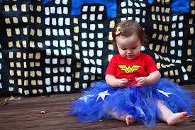 Power couples, this costume is for you. Wonder Woman Costume Tutorial Perfect For Babies Little Girls