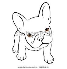 Draw two short curved lines on top of the head as guides for the bulldog's ears. 470 Frenchie Stuff Ideas Bulldog French Bulldog Frenchie