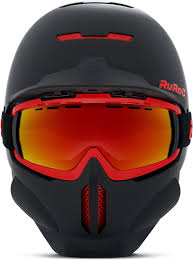 Ruroc Rg1 Dx Full Face Snowboard Ski Helmet Xl Inferno