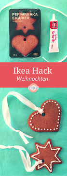 Ikea Hack Weihnachten Einfach Die Ikea Pfefferkuchen Und Zuckerschrift Kaufen Und Ganz Fix Festlichen Tannen Ikea Weihnachten Weihnachten Ikea Weihnachtsdeko