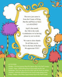 Dr Seuss Themed Teacher Appreciation Celebration Kara S Party Ideas Dr Seuss Teacher Appreciation Teacher Appreciation Luncheon Staff Appreciation Week