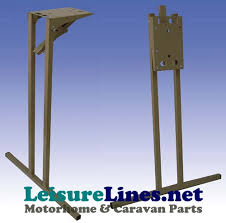 Be sure you line up the table precisely—making sure the ends are square. Swing N Lock Folding Table Leg 660mm Brown