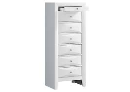 We offer a huge selection of dressers in a range of materials and colors by the famous american brands. White 7 Drawer Lingerie Chest American Furniture Design