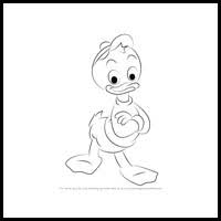 Ducktales is an animation series produced by disney television animation and developed by matt youngberg and francisco angones in 2017. How To Draw Ducktales Cartoon Characters Drawing Tutorials Drawing How To Draw Ducktales Comics Illustrations Drawing Lessons Step By Step Techniques For Cartoons Illustrations