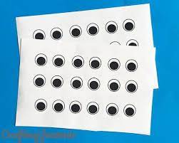 Template free printable eyes for crafts. Easy Paper Mummy Craft Free Template Crafting Jeannie