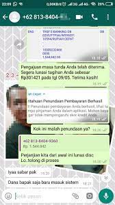 Selalu menyediakan kenyamanan dalam pelayanan pinjaman instan secara online. Penipuan Diskon Tagihan Rupiah Cepat Media Konsumen