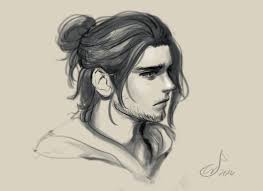 Comrades Love Incomrades In Love Guy Drawing Art Ponytail Drawing