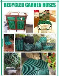 Maybe you would like to learn more about one of these? Just Some Great Ideas For Using That Old Water Hose Recycled Garden Hose Recycled Garden Recycled Garden Decor