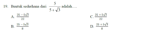 Halo adik adik berikut ini kakak admin bagikan contoh soal pangkat dan akar soal matematika kelas 9 smp lengkap dengan kunci jawaban dan pembahasan. Latihan Bilangan Berpangkat Dan Bentuk Akar Matematika