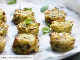 Bouchees De Courgettes A La Feta Recettes Recette Recette Recette Avec Courgette Alimentation