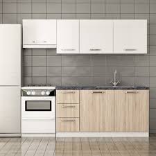 Beyaz mutfak dolapları için seçenekleri sizler için sıraladık. Minar 220 Cm Modern Mutfak Dolabi Gri Sonomo Parlak Beyaz Fiyati