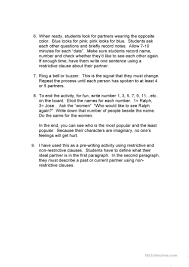 Funny questions to ask when speed dating is important information accompanied by photo and hd pictures sourced from all websites in the world. Speed Dating Activity English Esl Worksheets For Distance Learning And Physical Classrooms