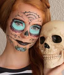 skeleton face tattoo makeup saubhaya