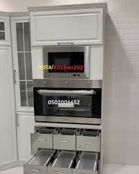 ديكورات نرجس On Instagram ماشاء الله تبارك الله من تصاميم مطابخ المنيوم Kitchen2021 Double Wall Oven Wall Oven Kitchen Appliances