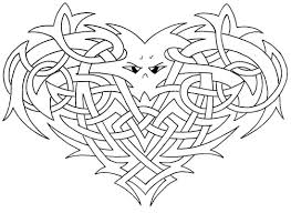 Free, printable coloring pages for adults that are not only fun but extremely relaxing. Celtic Knotwork Heart Coloring Page Free Printable Coloring Pages For Kids
