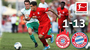 Bayern munich's talent chris richards has made his champions league debut. Coutinho S First Goal For Bayern Fc Bayern Munchen 13 1 Vilshofen Highlights Youtube