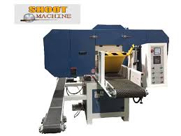 We are a leading manufacturer and exporter of band saw machine that actively support metal, wood, steel, plastic cutting machine shops and industry worldwide by supplying them our dedicated and advanced lineup of band saw machine, horizontal band saw machine, vertical band saw, fully and semi automatic heavy duty band saw machine. Shoot Brand Woodworking Horizontal Band Saw Machine Shwd650 China