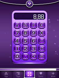 Grand Gems Calculator App Purple On Purple Almost Endless Choices Of Combinations Calculator App Really Cool Stuff App