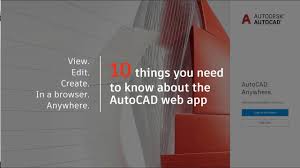 Licensing and single sign on update/corruption. Autocad Web App Overview Youtube