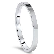 950 Platinum Wedding Band Womens 2mm Flat High Polished Plain Etsy Platinum Wedding Band Womens Platinum Wedding Band Gold Wedding Band