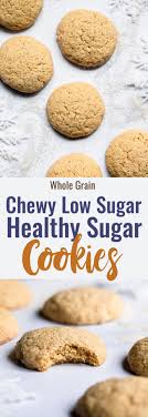 These simple and easy low sugar gingerbread cookies are delicious. Low Sugar Healthy Sugar Cookies Healthy Sugar Cookies Healthy Sugar Low Sugar Cookies
