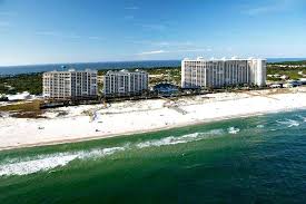 Aerial View Of The Beach Club On The Fort Morgan Peninsula Just Outside Gulf Shores Beach Club Resort Gulf Shores Alabama Gulf Coast Vacations
