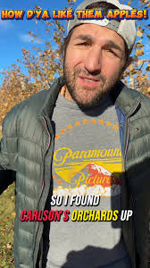 New England guy finds apple picking in November! #bostonaccent #newengland  #applepicking #November2024