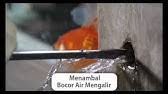 Cara pasang talang air dari pipa paralon pada kaki atap seng. Cara Mudah Memperbaiki Pipa Bocor Dalam Dinding Rumah Youtube