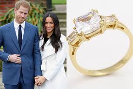 Meghan markle is wearing a familiar piece with an updated twist. You Can Buy A 40 Replica Of Meghan Markle S Engagement Ring Hellogiggles