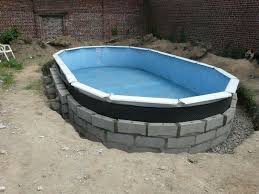 Modelo Pool Ideen Wasserfall Garten Pool Selber Bauen