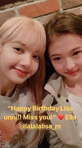 Ella gross is a gorgeous young model who . 190327 Ella Gross Instagram Story Update With Lisa Blackpink
