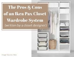 You can customise the design of your wardrobe to your personal taste by choosing your own interior fitting. Pros Cons Of Ikea Pax Custom Closet Wardrobe System Innovate Home Org Columbus Ohio Innovate Home Org