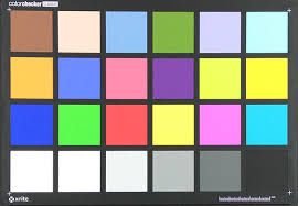 80 Complete Colorchecker Color Rendition Chart