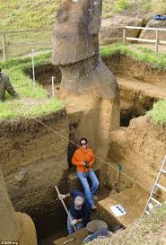 Patio furniture, fire pits & heaters, outdoor lighting Apparently Easter Island S Heads Have Bodies Artnet News