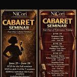 NiCori Cabaret Seminar