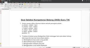 Bukan hanya soal soal nantinya akan ada kunci balasan sehabis soal soal di bawah biar. Contoh Soal Pppk Tik Dengan Kunci Jawaban Bli Komang