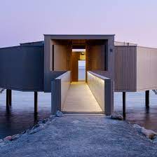 #3 best value of 218 places to stay in bath. White Arkitekter S Pared Back Bathhouse Reinterprets Sweden S Traditional Gingerbread Architecture