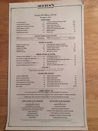 Needs To Enforce Dress Code Review Of Morton S The Steakhouse Atlantic City Nj Tripadvisor
