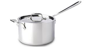 My Next Cooking Wishlist Item All Clad Stainless Steel 4 Quart Sauce Pan With Loop Helper Handle And Lid By All Clad H Kitchen Cookware Cookware Set Saucepan