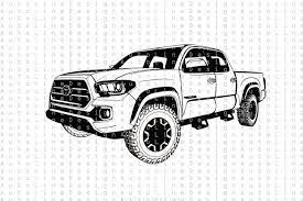 Toyota Tacoma 2020 N300 Trd Truck Pickup Svg Pdf Dxf Png Eps Etsy In 2021 Toyota Tacoma Toyota Tacoma