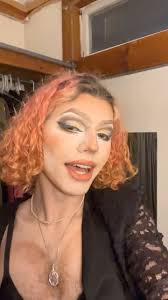 Felt gorge for my first show in Boston ☺️ Hot Mess Sunday was a blast! Stay  tuned for more ;), #pride🌈 #drag #boston #makeup #nonbinary #explore  #hotmess