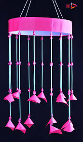 How To Make Paper Home Decoration Jhumar Chime Diy Straw Diy Wind Chimes Straw Crafts