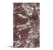 Plinth Side Table, Rosso Levanto Marble | Interior Icons
