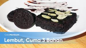 Bolu ketan hitam kukus & cheese cake. Cara Membuat Brownies Oreo Kukus Cuma 3 Bahan Caramembuat